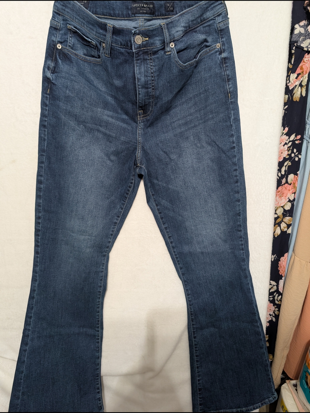 Lucky Brand Indigo Women's Bootcut Jeans Size 14
